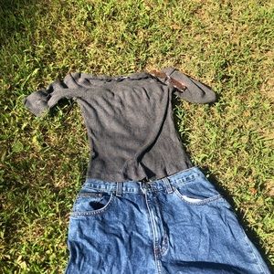 Aeropostale gray top
